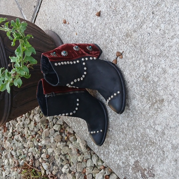 Double D by Old Gringo Tahoma Black Wine Sz 9 - Picture 14 of 16